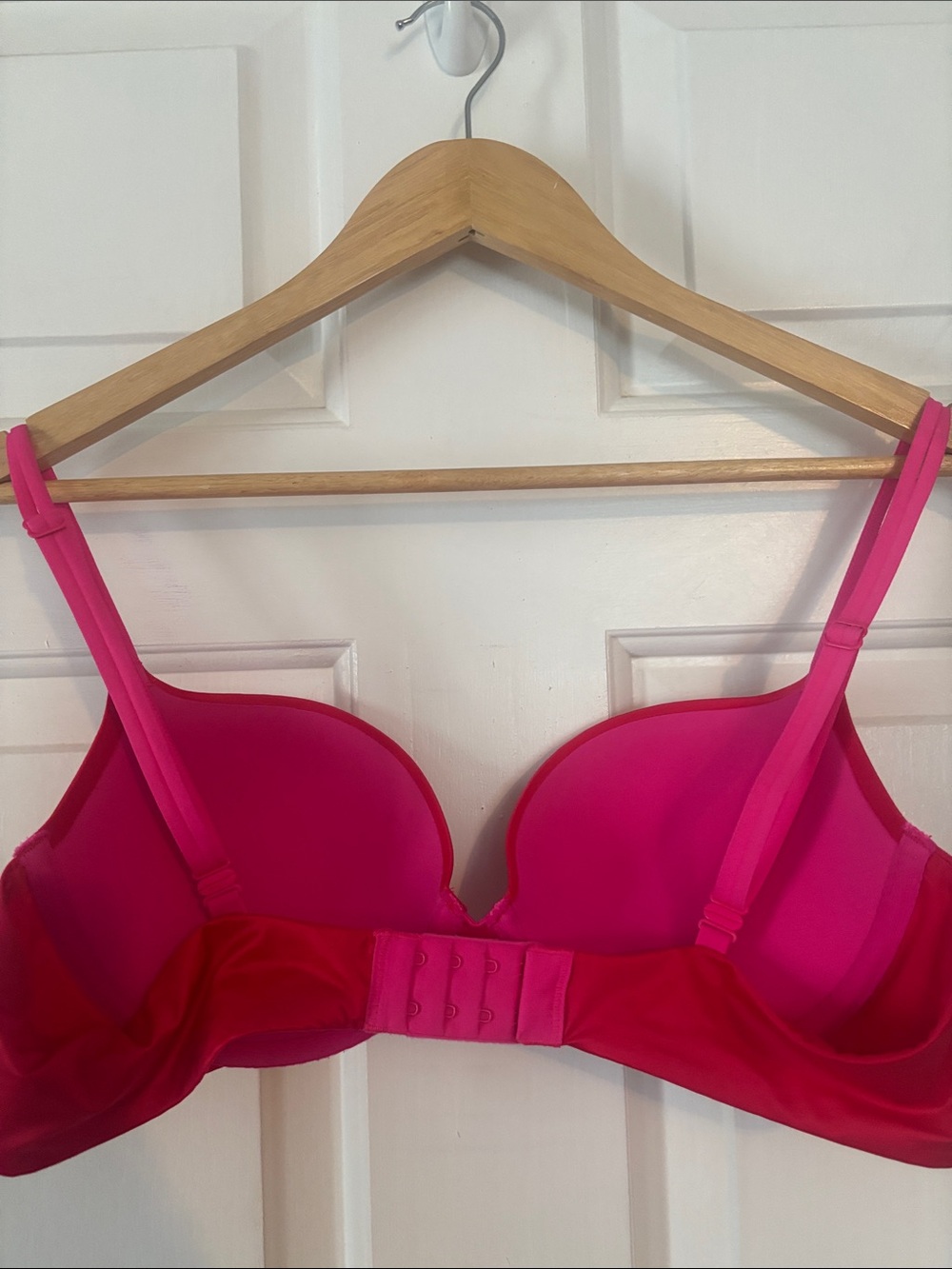 Victoria's Secret Hot Pink Push-Up Underwire Bra